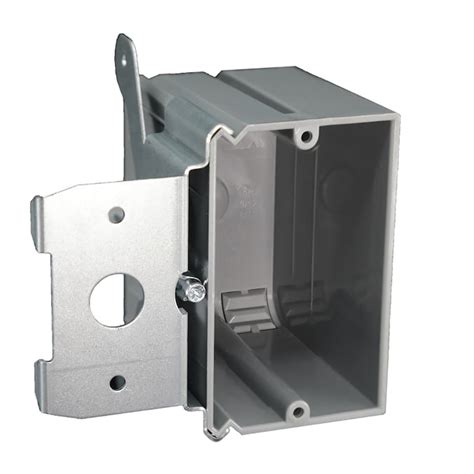 electrical box over stud|single gang adjustable electrical box.